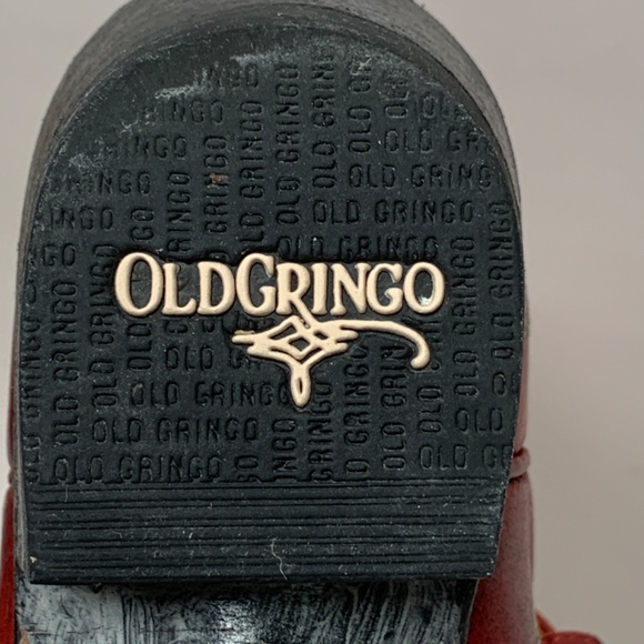 Old Gringo Women’s Nevada Red Western Boots Size 8.5 B - Picture 6 of 11